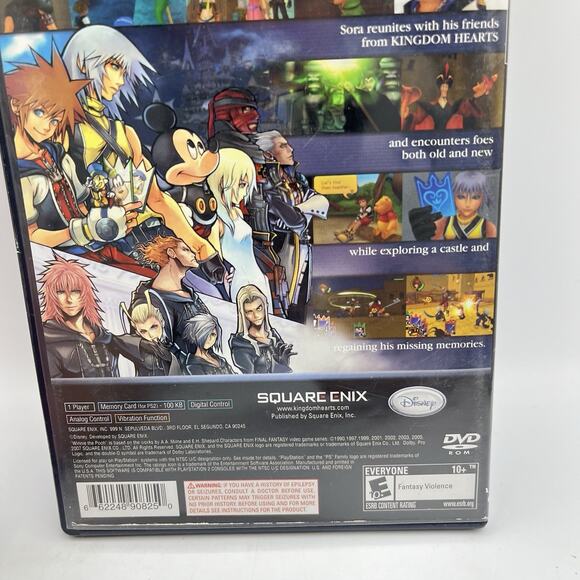 Kingdom Hearts (Sony PlayStation 2, 2002) - Pre-owned - Picture 2 of 6